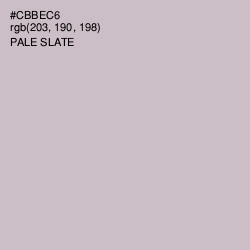 #CBBEC6 - Pale Slate Color Image